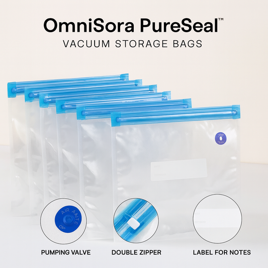OmniSora PureSeal™ Vacuum Storage Bags